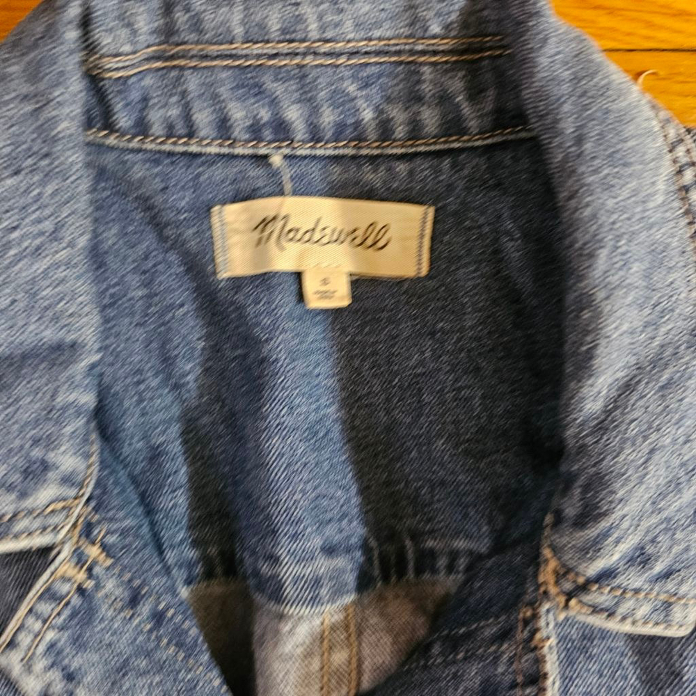 Madewell Denim Jumpsuit Women's Small Blue - Picture 5 of 9
